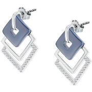 Boucles oreilles Cleor Boucles d'oreilles en argent 925/1000 et zircon