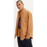 Chemise Levis A0953 0011 - SKATE L/S WOVEN-BROWN SUGAR