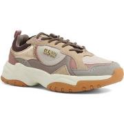 Chaussures Colmar Running Suede Sneaker Donna Beige Multi TESS WONDER ...