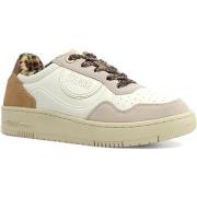 Chaussures Colmar Suede Sneaker Donna Offwhite Beige AUSTIN HOLD 110