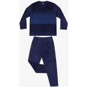 Pyjamas / Chemises de nuit Eminence Pyjama long col V homme