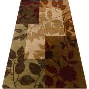 Tapis Rugsx Tapis ROYAL 5282 Feuilles - beige / 100x200 cm