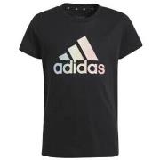 T-shirt enfant adidas TEE SHIRT NOIR - Noir - 10/11 ans