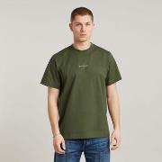 T-shirt G-Star Raw D25677-C336 CENTER CHEST-B230 SHADOW OLIVE