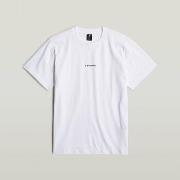 T-shirt G-Star Raw D25677-C336 CENTER CHEST-110 WHITE