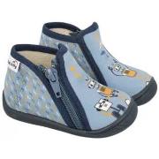 Chaussons bébé Bellamy CHAUSSON BEBE PAULIN ROBOT JEANS