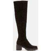 Bottines Bata Bottes cuissardes en cuir velours Famme