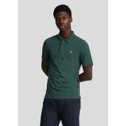 T-shirt Lyle &amp; Scott Polo uni - argyle sarcelle