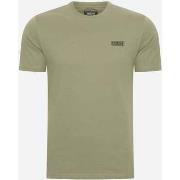 T-shirt Barbour Petit tee-shirt à logo - olive blanchie