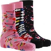 Chaussettes Happy socks Coffret de 3 Chaussettes Mixte PINKPANT N