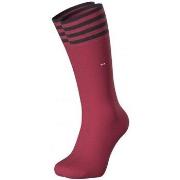 Chaussettes Eden Park Chaussettes Homme BANDES Beet Red