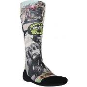 Chaussettes Pullin Chaussettes Mixte Coton CHOPPER Gris Noir