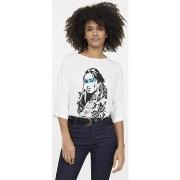 T-shirt Lee Cooper T-shirt AMERA Ivory