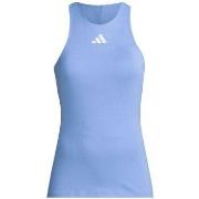 Maillots de corps adidas Débardeur Y-Tank Femme Blue Brust