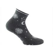 Chaussettes Kindy Socquettes en coton motif all over céleste MADE IN F...