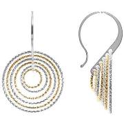 Boucles oreilles Orusbijoux Boucles D'oreilles Argent Doré Rhodié Spir...