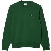 Sweat-shirt Lacoste Fleece Crew Sweatshirt Pine Green