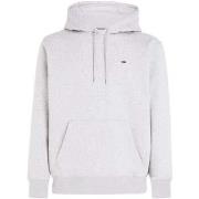 Sweat-shirt Tommy Jeans Fleece Hoodie Light Grey Heather