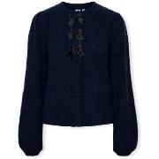 Manteau Y.a.s YAS Bonsa Cardigan L/S - Navy Blazer