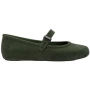 Ballerines Melissa Soft Ballerina Velvet Fem - Green