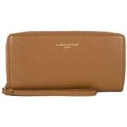 Portefeuille LANCASTER Compagnon en cuir Ref 46441 Camel 19*10*2.5 cm