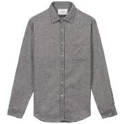 Chemise Portuguese Flannel Teca Shirt - Light Grey