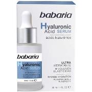 Hydratants &amp; nourrissants Babaria Hyaluronic Acid Sérum Ultra-hydr...