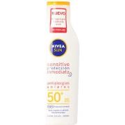 Protections solaires Nivea Sun Solar Anti-allergies Lait Sensible Spf5...