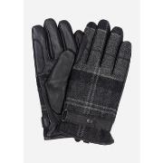 Gants Barbour Gants en tartan Newbrough - noir gris