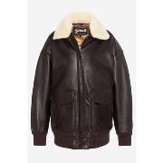 Veste Schott LCWDAISY2 BROWN