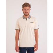 T-shirt Camberabero Polo manches courtes avec col en maille fantaisie ...