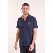 Chemise Camberabero Chemise avec broderie au dos bleu marine