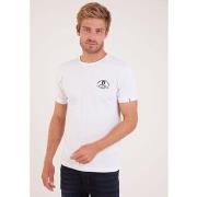 T-shirt Camberabero TEE SHIRT MC MAILLE CLOQUEE