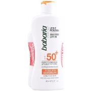 Protections solaires Babaria Solar Piel Sensible Spf50+ Leche Coffret