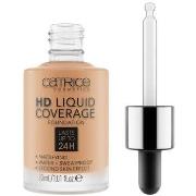 Fonds de teint &amp; Bases Catrice Fond De Teint Couverture Liquide Hd...