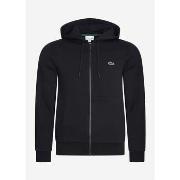 Gilet Lacoste Sweat à capuche zippé - noir