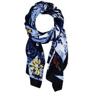 Echarpe Desigual FOU_DENIM FLOWERS RECTANGL 24WAWA12