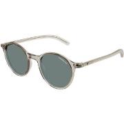 Lunettes de soleil Montblanc MB0324S Lunettes de soleil, Beige/Vert, 5...