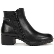 Bottines Fluchos BOTÍN NEGRO DE PIEL CON TACÓN ALISS F1367