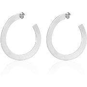 Boucles oreilles Agatha Ruiz de la Prada Créoles argent effet vrillé L...