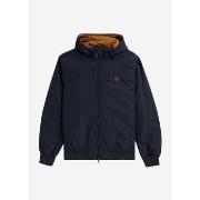 Doudounes Fred Perry The hooded brentham jacket - navy