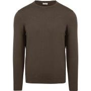 Sweat-shirt Profuomo Pullover Luxury Marron