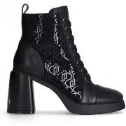 Bottines Liu Jo Bottines noires avec micro paillettes