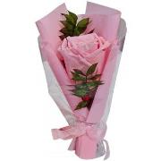 Plantes artificielles Sc Crystal BAB049-ROSE