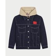 Blouson enfant BOSS Veste en jean enfant à capuche