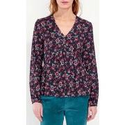 Blouses La Fiancee Du Mekong Blouse fluide evasée imprimée AMRITA