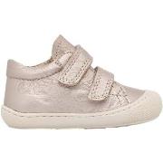 Baskets basses enfant Naturino Chaussures premiers pas en cuir COCOON ...