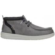 Bottes HEYDUDE BUTIN WALLY MID GRIPR CLASSIC GRIS