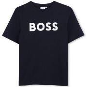 T-shirt enfant BOSS T-shirt junior Bleu marine - J25P24/849