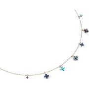 Collier Agatha Ruiz de la Prada Collier Beloved pampille argent bleu